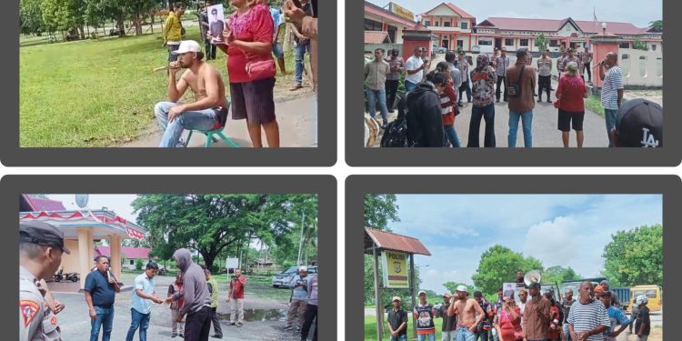 Keluarga Yosep Bwardalam Desak Penetapan Tersangka, Gelar Aksi Damai di Tanimbar