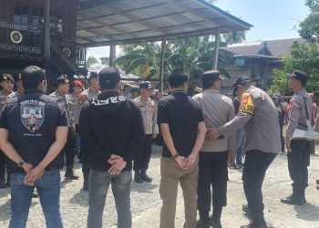 Polisi Dampingi Pembukaan Akses Bendungan Paselloreng, Jaga Kepentingan Warga Tetap Terlayani