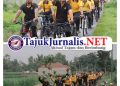 Keliling Kampung Bersepeda Kapolres Kediri Ajak Warga Jaga Lingkungan