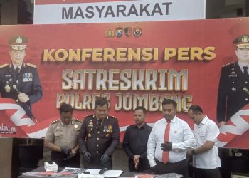 Berikut rilis berita yang tersusun rapi dan siap tayang, dengan gaya jurnalistik formal: Polres Jombang Ungkap 17 Tersangka Curanmor, Mayoritas Residivis