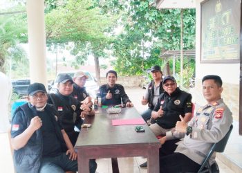 Forum Cakar Sriwijaya PAC Gandus Sumatera Selatan Bersilaturahmi Melaksanakan Audiensi Ke Polsek Gandus Untuk Bersinergi