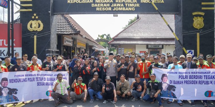 Forum Rembuk Masyarakat Jombang, Dukung Polri Tetap di Bawah Presiden