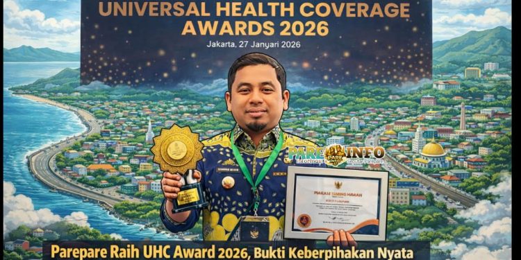 Parepare Bangkit di Sektor Kesehatan: UHC Award 2026 Jadi Bukti Lompatan Pelayanan Publik