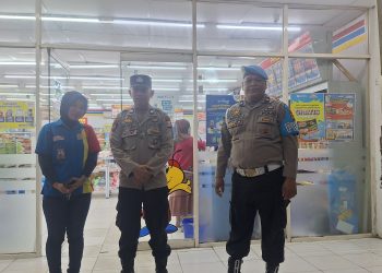 Patroli Blue Light, Polsek Maniangpajo Tegaskan Komitmen Jaga Keamanan Wilayah