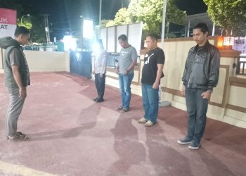 Kapolsek Tempe Tegaskan Komitmen Ciptakan Rasa Aman Melalui Patroli Biru