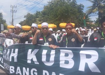 Forum Cakar Sriwijaya Sumsel Mengawal dan Mengankan Puncaknya Acara Ziarah Kubro Palembang Darussalam