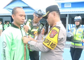 Kapolres Wajo Gaungkan Polantas Mappatabe, Ojol Diminta Jadi Pelopor Keselamatan
