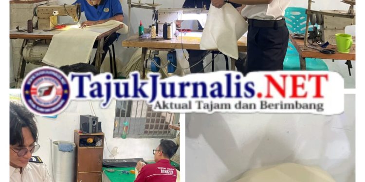 Produktif di Balik Tembok, Lapas Sidoarjo Produksi 1.400 Cover Tas