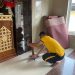 Bersih-Bersih Masjid, Polsek Belawa Pererat Silaturahmi Jelang Ramadhan