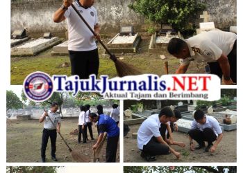 Sambut Ramadhan 1447 H, Lapas Sidoarjo Gelar Kerja Bakti Bersihkan Makam Umum Magersari
