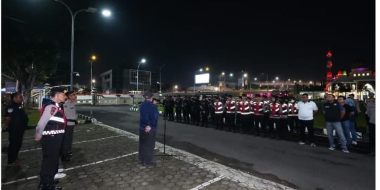 Polda Sumsel Gelar Patroli Skala Besar Untuk Keamanan Masyarakat Palembang