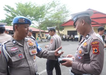 Pengawasan Internal Diperketat, Sat Lantas Polres Wajo Jalani Pemeriksaan Propam
