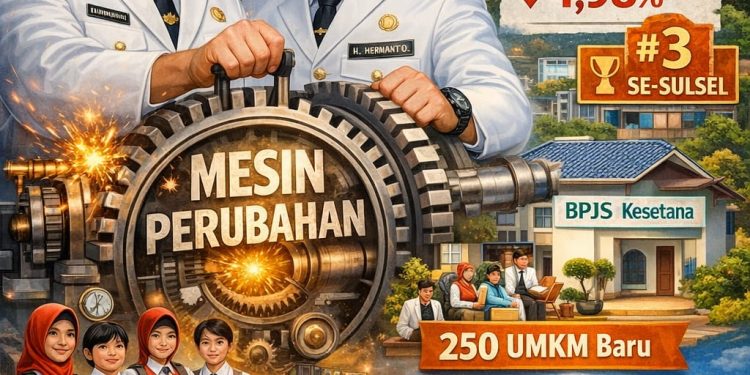 Tasming Hamid Menyalakan Mesin Perubahan: Parepare Melaju dengan Data, Bukan Sekadar Narasi