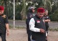Forum Cakar Sriwijaya Sumsel Mengawal Ketat Kedatangan Habib Rizieq Sihab Beserta Rombongan Di Bandara Sultan Mahmud Badaruddin II Palembang