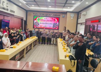 Ngopi Bareng Awak Media, Polres Jombang Perkuat Silaturahmi dan Sinergitas