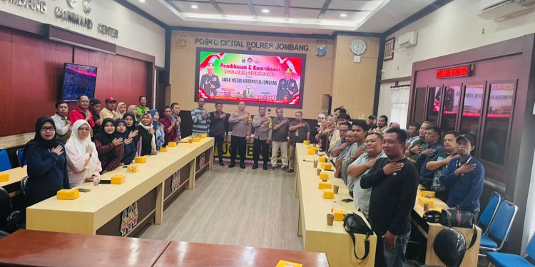 Ngopi Bareng Awak Media, Polres Jombang Perkuat Silaturahmi dan Sinergitas