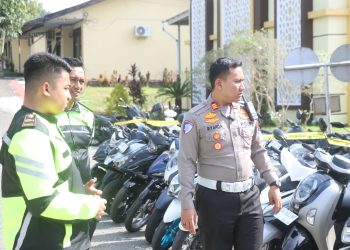 Balap Liar di Desa Tajo Dibubarkan, Kasat Lantas Polres Wajo: Utamakan Keselamatan Warga