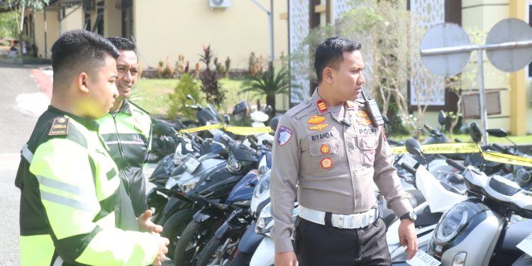 Balap Liar di Desa Tajo Dibubarkan, Kasat Lantas Polres Wajo: Utamakan Keselamatan Warga