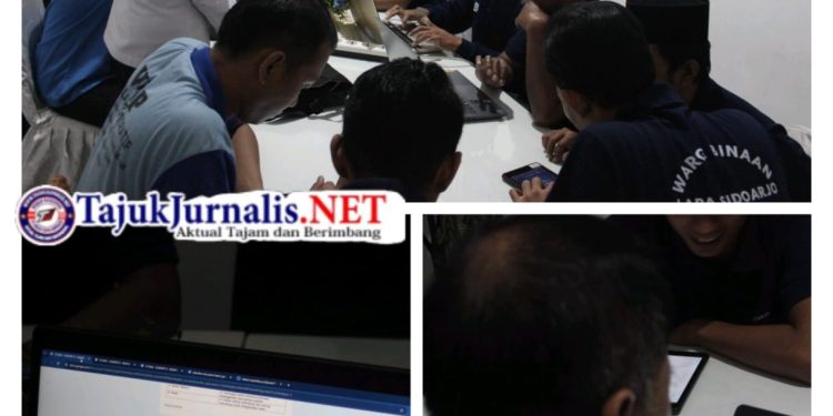 WBP Lapas Sidoarjo Ikuti Ujian Kejar Paket Secara Daring sebagai Bagian Pembinaan Pendidikan
