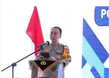 Kapolda Sumsel Pimpin Gerakan Pangan Murah, 135 Ton Beras Disalurkan Jelang Lebaran