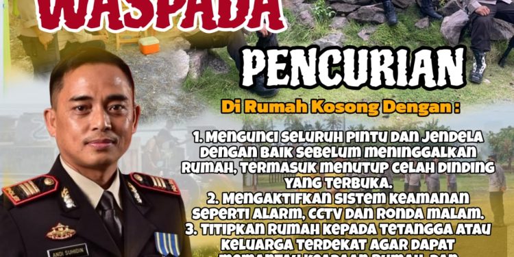 Polsek Pitumpanua Imbau Warga “Waspada Pencurian”, Kapolsek Minta Tingkatkan Sistem Keamanan di Bulan Ramadan