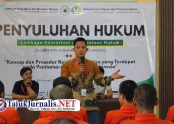 Lapas Sidoarjo Gelar Penyuluhan Hukum Bersama UMSIDA Bahas Restorative Justice dalam Pembaruan KUHAP