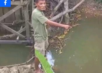 sungai PDAM desa bumi etam sudah keruh warga desa bumi etam mengeluh limbah erosi Diduga dari PT.ganda alam makmur( GAM)PT.indexim Coalindo.