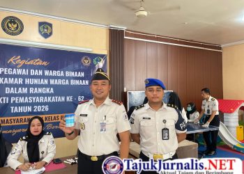 Lapas Sidoarjo Gelar Tes Urin Pegawai dan Warga Binaan sebagai Wujud Komitmen Bersih dari Narkoba