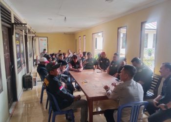 Demi Stabilitas Keamanan Kapolsek Gandus Mengajak Ormas Forum Cakar Sriwijaya dan Ormas LMP Perkuat Sinergi