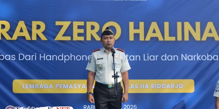 Lapas Sidoarjo Deklarasi Zero HALINAR & Narkoba, Komitmen Bersih Diperkuat