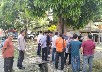 Pendampingan Polisi Warnai Pemeriksaan Objek Sengketa antara Warga dan Pemda Wajo