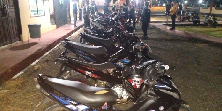 Keluhan di Media Sosial Direspons, Polisi Tertibkan Knalpot Brong di Wajo