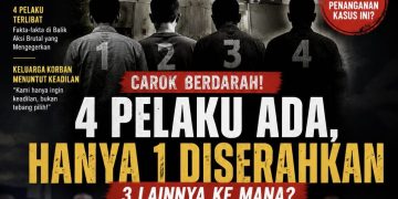 Satu Pelaku Menyerah, Tiga Masih Bebas: Ada Apa dengan Penanganan Kasus Pembunuhan Sidotopo???