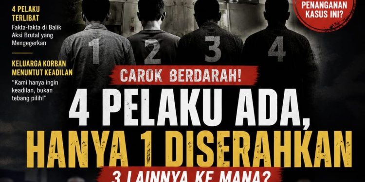 Satu Pelaku Menyerah, Tiga Masih Bebas: Ada Apa dengan Penanganan Kasus Pembunuhan Sidotopo???