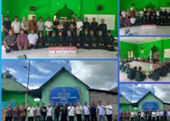 Perkuat Kemitraan, Sat Intelkam Polres Ogan Ilir, Gelar Baksos di Ponpes Darussalam Al Fatah