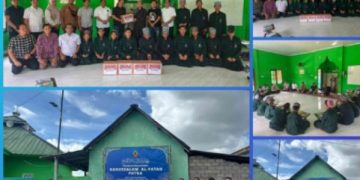 Perkuat Kemitraan, Sat Intelkam Polres Ogan Ilir, Gelar Baksos di Ponpes Darussalam Al Fatah