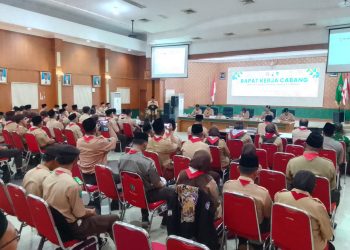Perhutani KPH Jombang Hadiri Rapat Kerja Kwartir Gerakan Pramuka Tahun 2026 Di Jombang