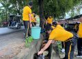 Polres Wajo dan Instansi Terkait Gelar Kerja Bakti Dukung Gerakan Indonesia Asri