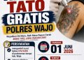 Polres Wajo Siapkan Layanan Hapus Tato Gratis untuk Warga yang Ingin
