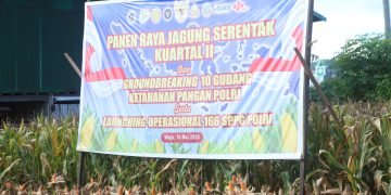 Polres Wajo Ikuti Zoom Meeting dan Panen Raya Jagung Serentak Kuartal II Dukung Swasembada Pangan 2026