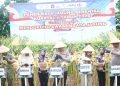 Kapolda Sulsel Pimpinan Panen Raya Jagubng Kuartal 2 Tahun 2026 di Mandalle, Pangkep