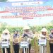 Kapolda Sulsel Pimpinan Panen Raya Jagubng Kuartal 2 Tahun 2026 di Mandalle, Pangkep