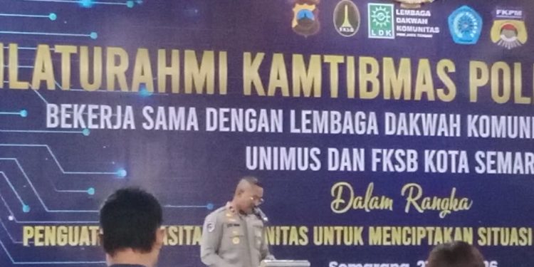 Silahturahmi Kamtibmas Polda Jawa Tengah dengan Ormas dan Padepokan Brajamusti