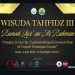 Wisuda Tahfidz III Rumah Qur’an Ar-Rahman Tahun 2026