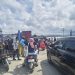KRYD Polsek Urban Pitumpanua, Ratusan Penumpang Kapal Ferry dan Fiber Jalani Pengawasan di Pelabuhan Siwa