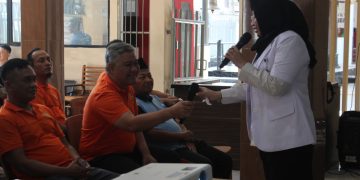 Cegah Penyebaran Penyakit Menular, Lapas Sidoarjo Gelar Sosialisasi Pencegahan dan Pengendalian Infeksi Hantavirus