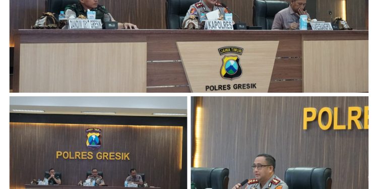 Sinergi Lintas Sektor, Polres Gresik Matangkan Pengamanan Pengesahan Warga Baru PSHT 2026
