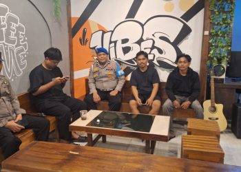 Sisir Permukiman hingga Objek Vital, Patroli Blue Light Polsek Maniangpajo Berjalan Lancar