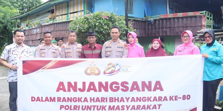 Silaturahmi Penuh Kekeluargaan, Kapolres Wajo Temui Purnawirawan Polri di Kecamatan Tempe