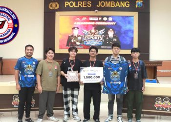 Turnamen Esport Mobile Legends Kapolres Jombang Cup Sukses Digelar, Juara Siap Wakili Jombang ke Tingkat Polda Jatim